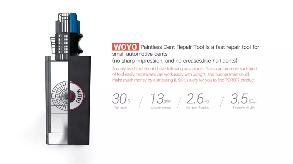 Best Selling WOYO PDR009 110/220V 1500W Dent Removal Paint Repair Kits